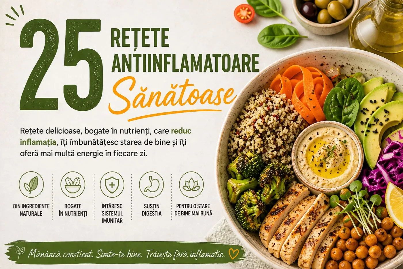 25 de rețete antiinflamatoare